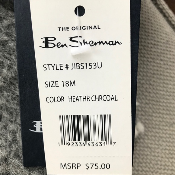Ben Sherman Pea Coat 18M - Picture 6 of 8